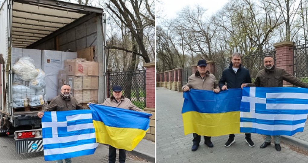 Αναχώρηση της 4ης ανθρωπιστικής αποστολής του Ελληνικού Ερυθρού Σταυρού για την Ουκρανία