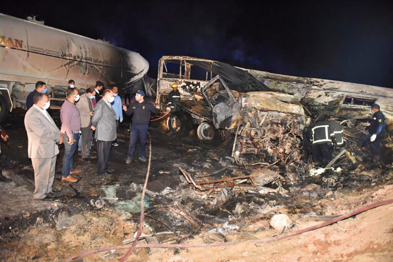 Αίγυπτος: Ανατροπή λεωφορείου στη χερσόνησο του Σινά – 2 νεκροί, 43 τραυματίες