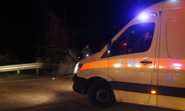 Χανιά: Ένας νεκρός και ένας σοβαρά τραυματίας σε τροχαίο στον περιφερειακό δρόμο των Βουκολιών