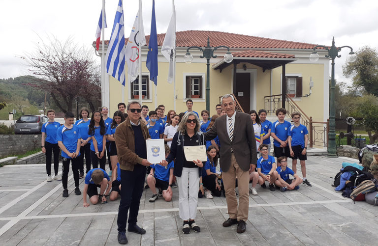 Γάλλοι μαθητές για το Ολυμπιακό Ιδεώδες
