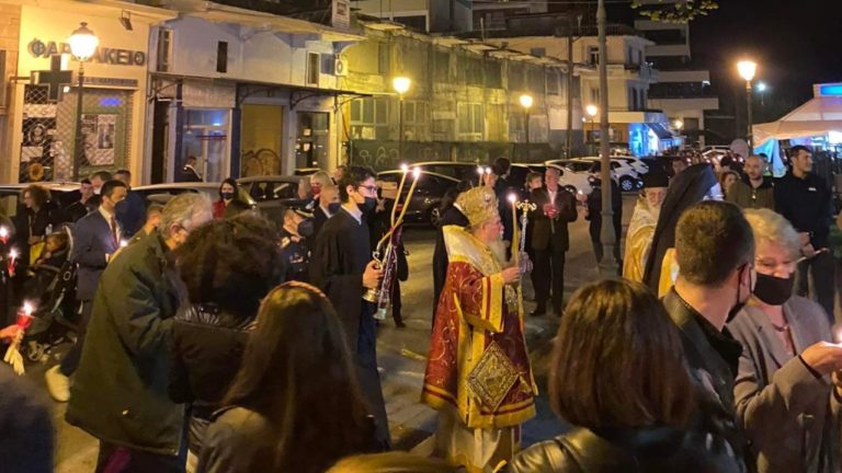 Καβάλα: Η Αναστάσιμη Ακολουθία στην κεντρική πλατεία