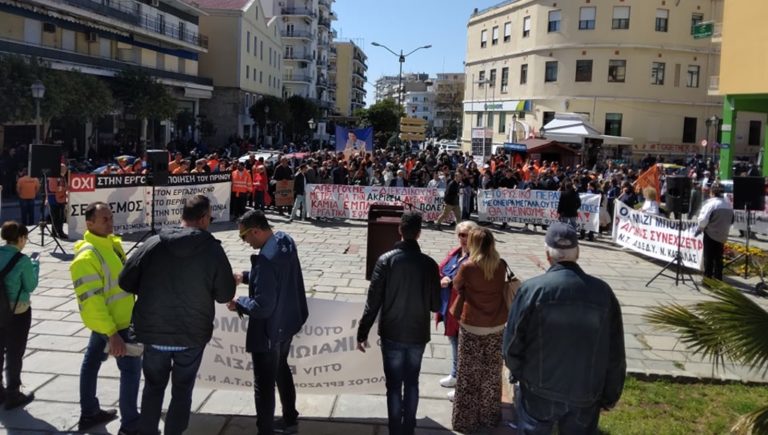 Καβάλα: Μεγάλη απεργιακή συγκέντρωση