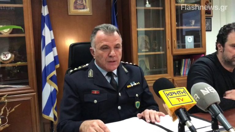 Καθήκοντα Γενικού Περιφερειακού Αστυνομικού Δ/ντή Κρήτης αναλαμβάνει ο Αστυνομικός Δ/ντής Χανίων Γιώργος Λυμπινάκης