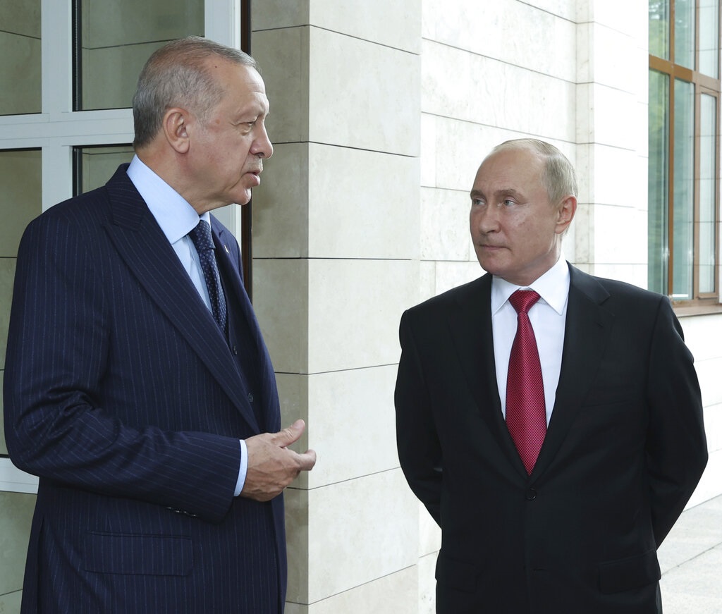 Τηλεφώνημα Πούτιν – Ερντογάν για την Ουκρανία – Το Κρεμλίνο δηλώνει ανήσυχο για την Υπερδνειστερία