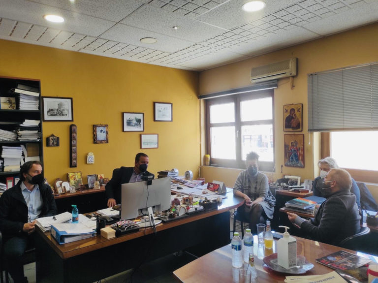 Συνάντηση Αλ. Μεϊκόπουλου με το Δ.Σ. του Υπεραστικού ΚΤΕΛ Μαγνησίας