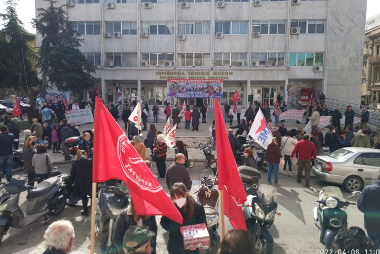 Κέρκυρα: Κοινή συγκέντρωση κατά του πολέμου και της ακρίβειας