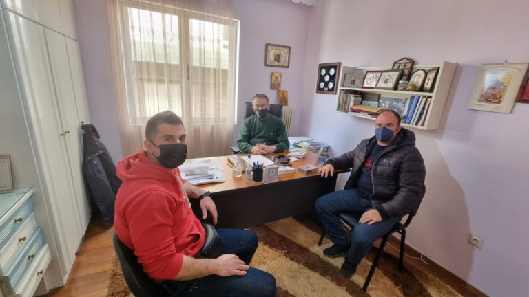 Λέσβος: Συνάντηση Σωματείου Εργαζομένων ΕΛΤΑ με Χ. Αθανασίου