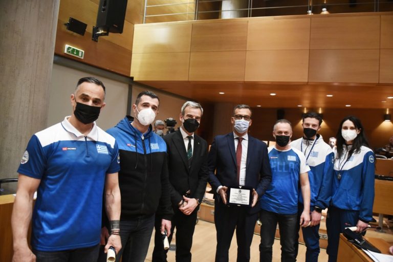 Δήμος Θεσσαλονίκης: Τίμησε την Εθνική Ομάδα Ταεκβοντό και την ποδοσφαιρική ομάδα του ΠΑΟΚ Κ17
