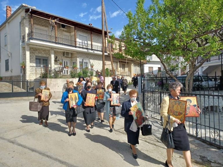 Το έθιμο της περιφοράς των εικόνων κάθε τρίτη μέρα Πάσχα στους Μεταξάδες