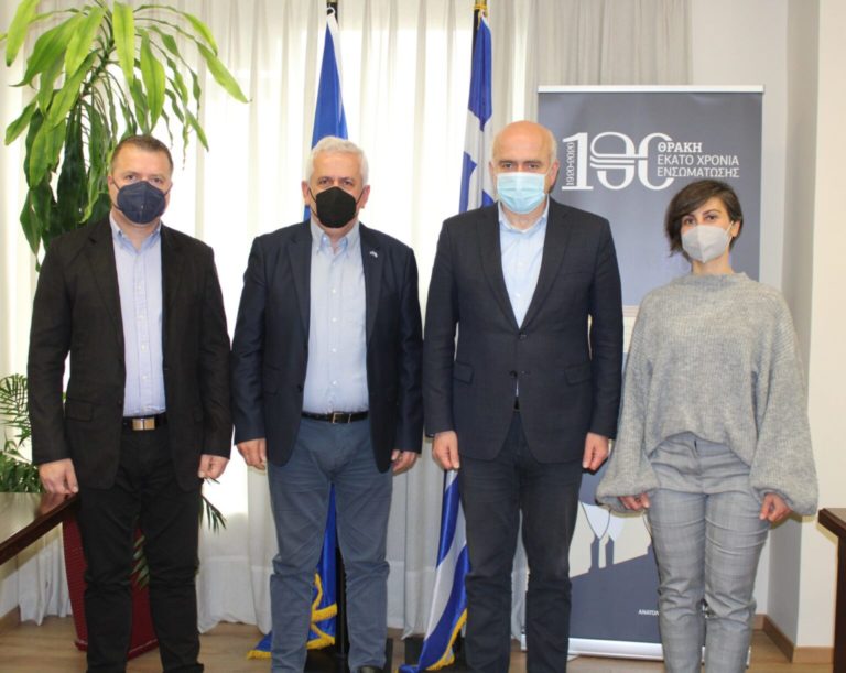 Κομοτηνή: Η Ένωση Στρατιωτικών συναντήθηκε με τον Περιφερειάρχη Αν. Μ.Θ.