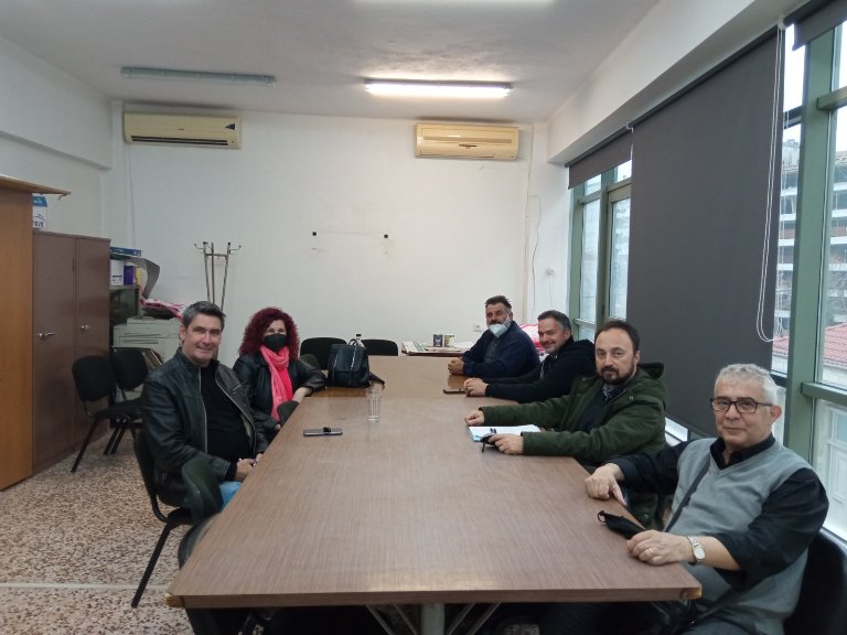 Συνάντηση εργαζομένων στον ΟΑΕΔ με το Εργατικό Κέντρο Λάρισας – Ανακοινώσεις