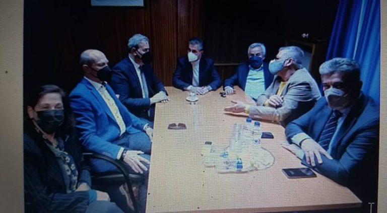 Συνάντηση δημάρχου Λουτρακίου με τον Γενικό Γραμματέα Τουρισμού Δ. Φραγκάκη