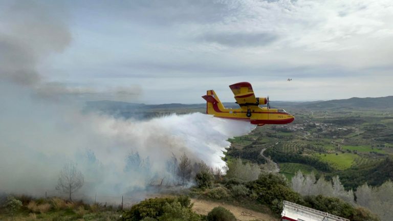 Δ. Πύργου: Σε εξέλιξη πυρκαγιά στο Λατζόι