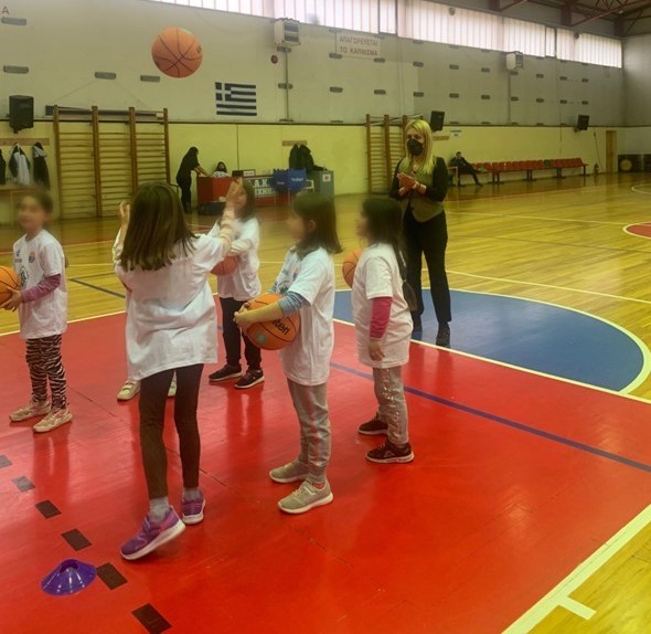 Θεσσαλονίκη: Νέο τρίποντο από τους μαθητές σε εκδήλωση της Περιφέρειας Κεντρικής Μακεδονίας