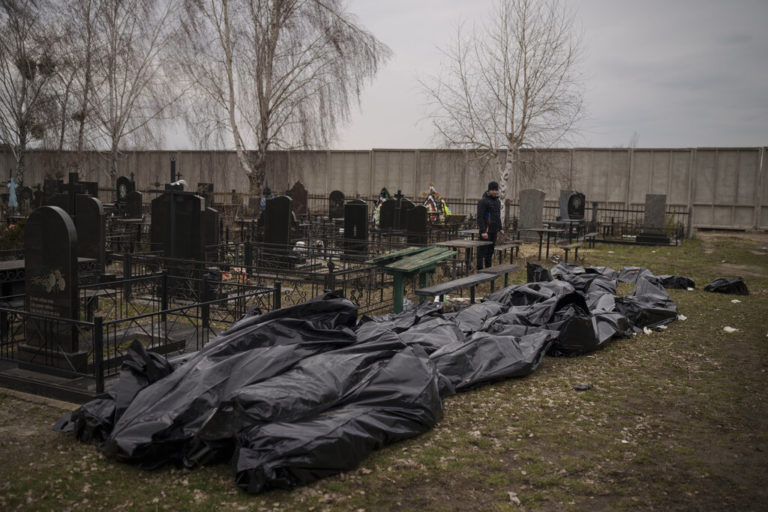 Αστυνομία περιοχής Κιέβου: Το 95% των θυμάτων στην Μπούκα πυροβολήθηκαν στους δρόμους