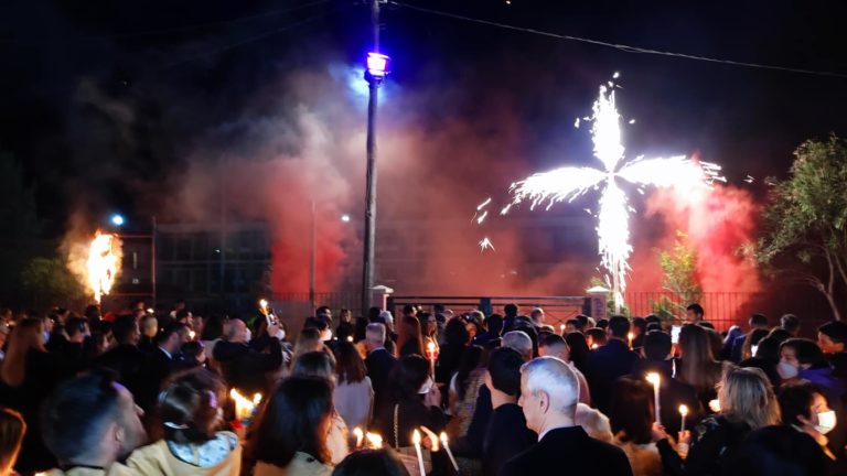 Ανάσταση στην Αγία Θεοδώρα Άρτας – Το κάψιμο του Ιούδα