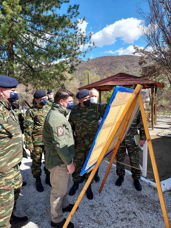 Φλώρινα: Επίσκεψη του Υφυπουργού Εθνικής Άμυνας Ν. Χαρδαλιά σε μονάδες και φυλάκια