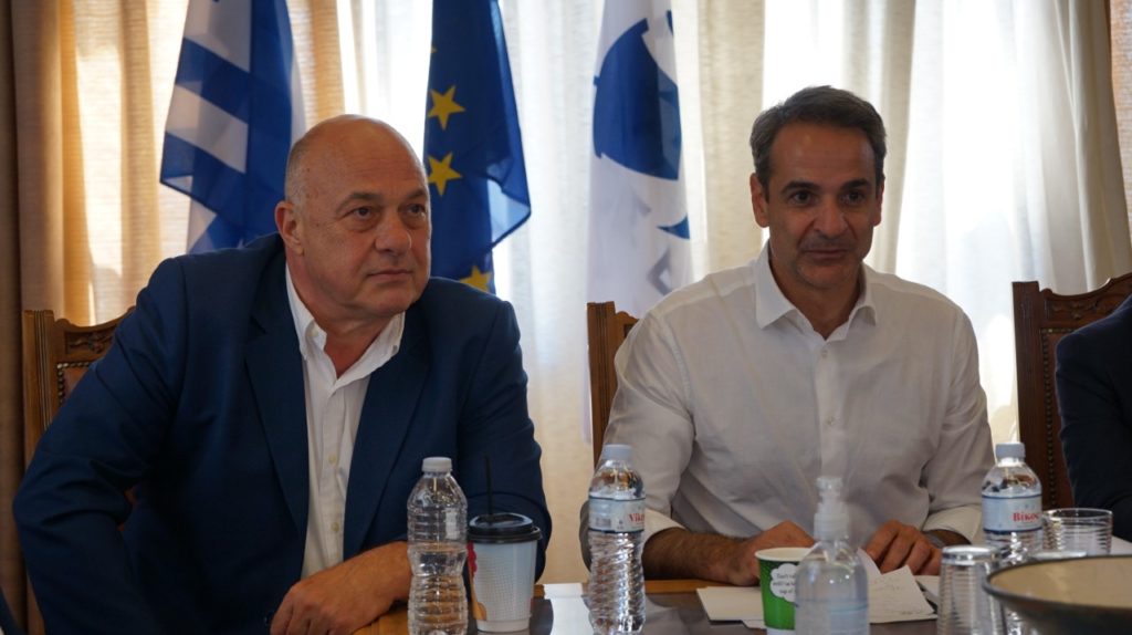 Συνάντηση Πρωθυπουργού με τον Δήμαρχο Βόλου – «Επί τάπητος» τοπικά ζητήματα της Μαγνησίας