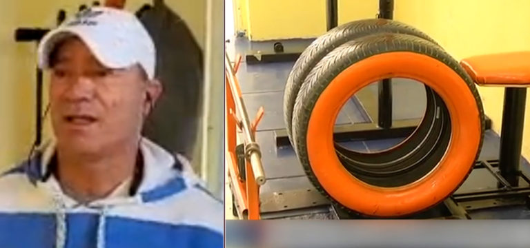 Βίντεο: Καθηγητής γυμναστικής στην Αλεξανδρούπολη έφτιαξε «χειροποίητο» γυμναστήριο σε ΕΠΑΛ με υλικά από κάδους σκουπιδιών