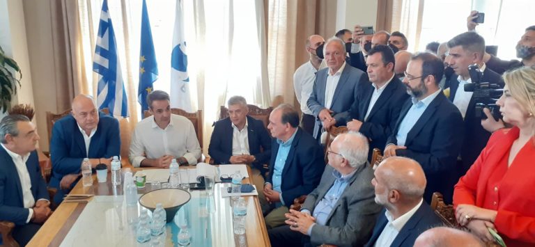Επί τάπητος τα ζητήματα της Μαγνησίας στη σύσκεψη Μητσοτάκη με Δημάρχους
