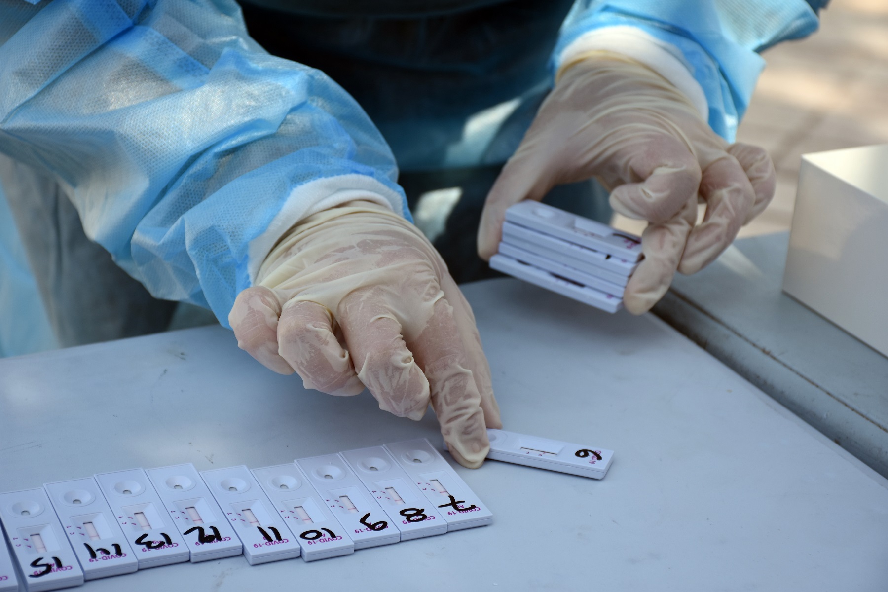 Τα σημεία διεξαγωγής rapid test σήμερα στη Θεσσαλία