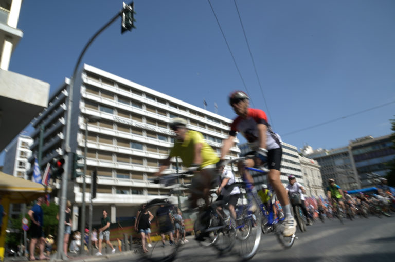 Άρση των κυκλοφοριακών ρυθμίσεων για τον Ποδηλατικό Γύρο της Αθήνας