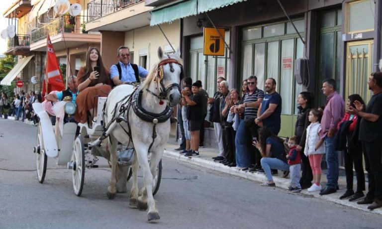 Ιππική Παρέλαση στην Ανδραβίδα