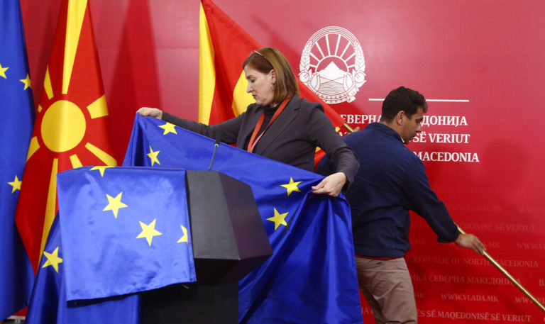Ιταλία: Ο Μάριο Ντράγκι συναντά τον Πρωθυπουργό της Βόρειας Μακεδονίας για Ουκρανία και διεύρυνση της ΕΕ προς τα Δυτικά Βαλκάνια
