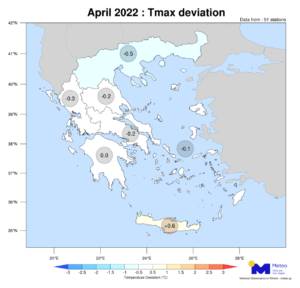 Κρήτη: Ο Απρίλιος που πέρασε ήταν ο 5ος πιο ζεστός της τελευταίας δεκαετίας