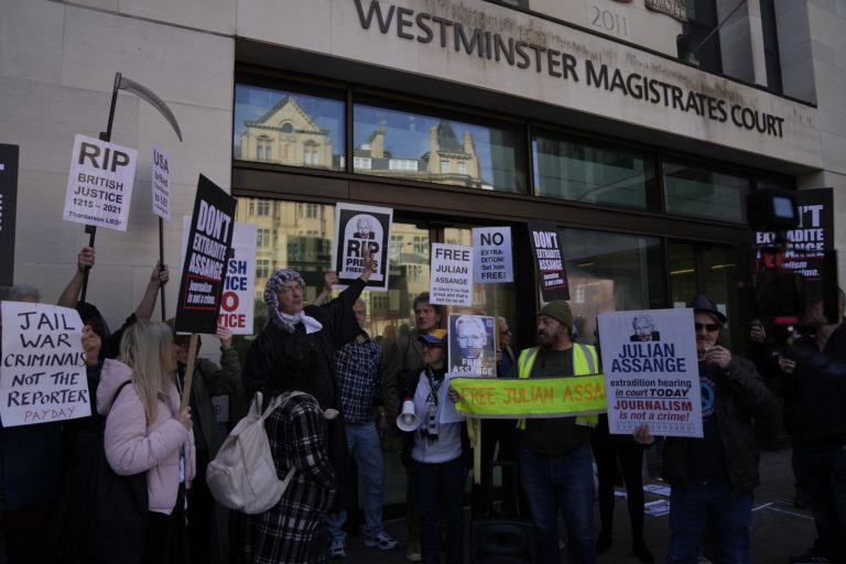 Λονδίνο: Διαδήλωση κατά της έκδοσης του Τζ. Ασάνζ