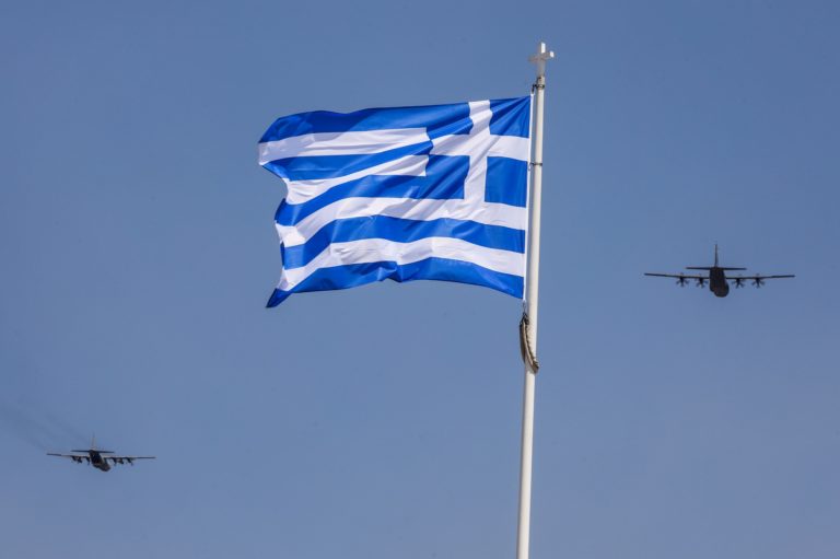 Άσκηση «TIGER MEET»: Νέα συμβολική διέλευση  σχηματισμού μαχητικών αεροσκαφών  πάνω από την Ακρόπολη