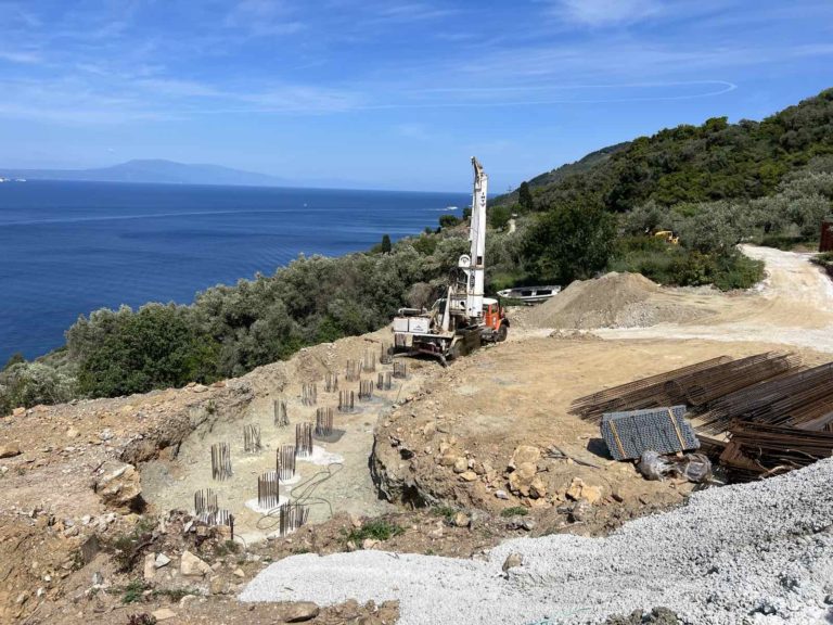 Σε εξέλιξη η κατασκευή βιολογικού καθαρισμού στη Γλώσσα Σκοπέλου