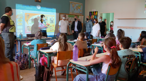 Μαθήματα κυκλοφοριακής αγωγής στα σχολεία από τη Δημοτική Αστυνομία Θεσσαλονίκης