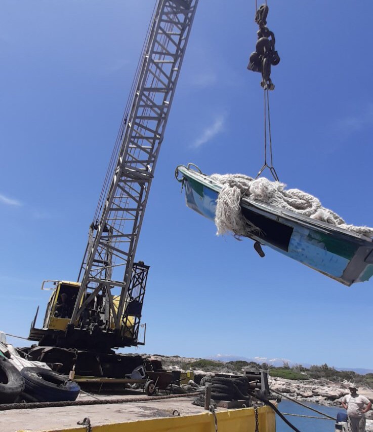 Λασίθι: Απομακρύνθηκαν τόνοι σκουπιδιών και μπάζων από τη νήσο Χρυσή (βίντεο)
