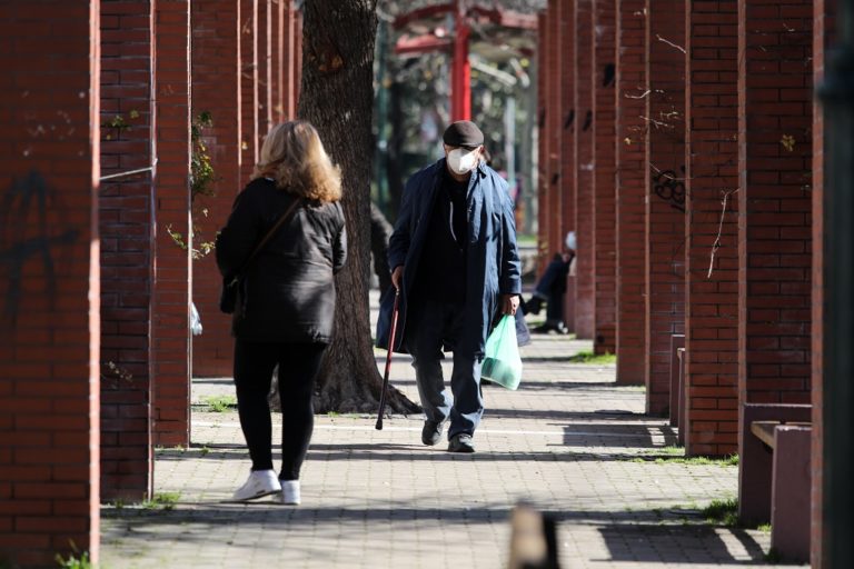 Στιγμιότυπο από πάρκο στο Βύρωνα