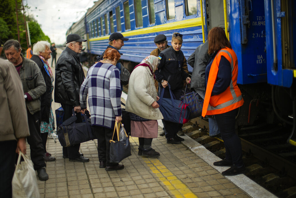 Eίσοδος στην Ελλάδα 489 Ουκρανών προσφύγων