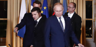 Ζελένσκι και Πούτιν