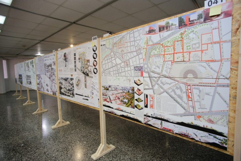 Έκθεση των προτάσεων του αρχιτεκτονικού διαγωνισμού για τον περιβάλλοντα χώρο του Αρχαίου Θεάτρου Λάρισας