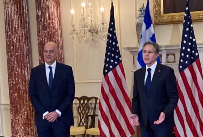 Η σημασία των στρατηγικών σχέσεων Ελλάδας-ΗΠΑ αναδείχθηκε στη συνάντηση Ν. Δένδια – Αντ. Μπλίνκεν