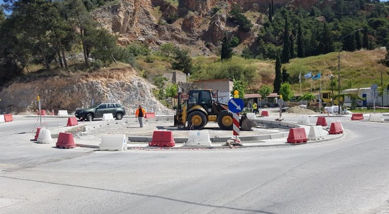 Ολοκληρώνεται ο κόμβος στην περιοχή της Γορίτσας