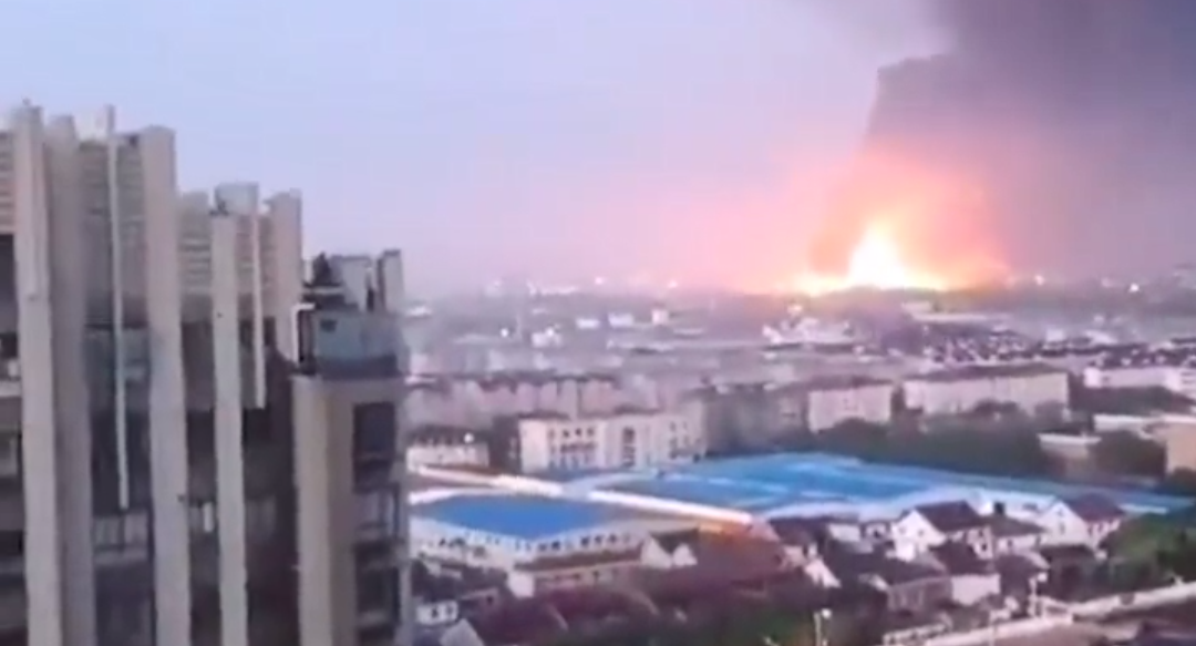 Κίνα: Φονική πυρκαγιά σε εργοστάσιο χημικών στην Σανγκάη (βίντεο)