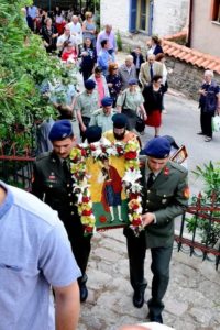 Λέσβος: Τον Νεομάρτυρα Κωνσταντίνο εξ Αγαρηνών γιορτάζει το Υψηλομέτωπο (ηχητικό)