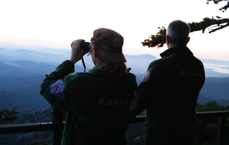 Έναρξη εθελοντικών πυροφυλάξεων ΕΔΑΣΑ στην Πάρνηθα για το 2022