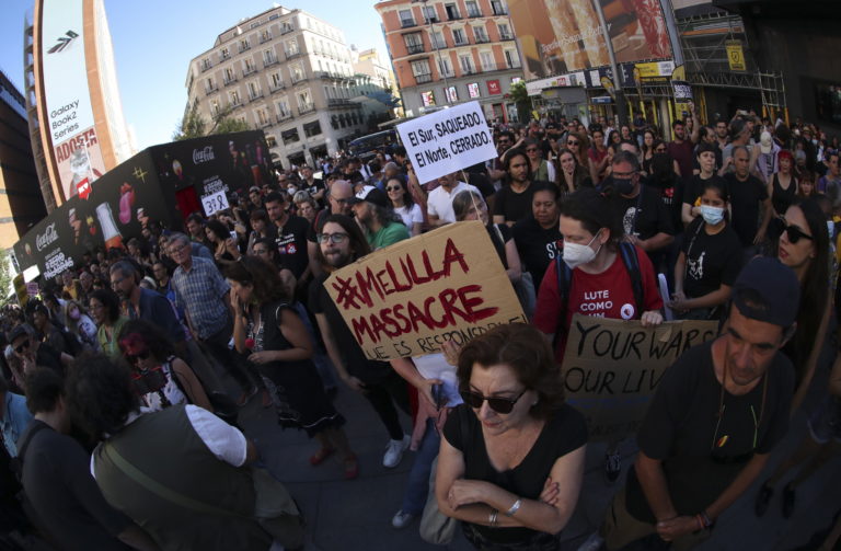 ΠΑΜΕ: Δίνουμε Απάντηση στο Έγκλημα-Κινητοποίηση στην Πρεσβεία της Ισπανίας