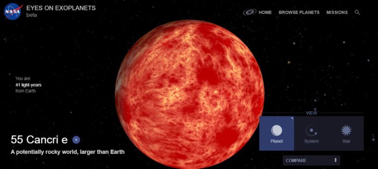 “55 Cancri e”: Ο εξωπλανήτης – «κόλαση» 41 έτη φωτός μακριά από τη γη που μελετά η ΝASA – Θερμοκρασίες πάνω από 1.700 °C