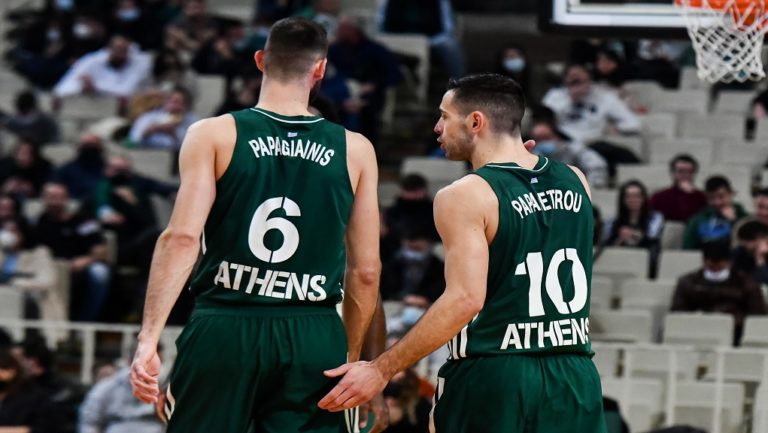 Παπαπέτρου και Παπαγιάννης στην 20άδα σκόρερ και ριμπάουντερ του Παναθηναϊκού