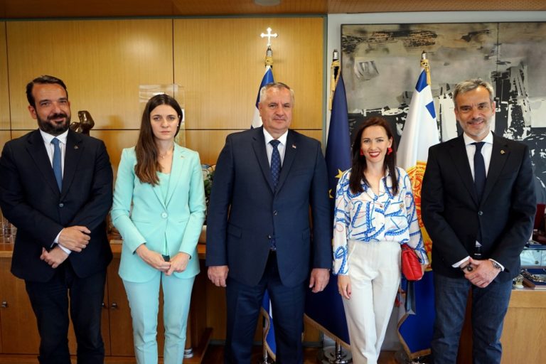 Συνάντηση του Κ. Ζέρβα με τον Πρωθυπουργό της Δημοκρατίας των Σέρβων στη Βοσνία Ερζεγοβίνη