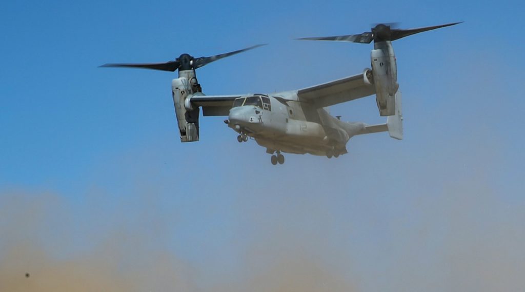 ΗΠΑ: Συντριβή στρατιωτικού αεροσκάφους στην Καλιφόρνια – Τέσσερις νεκροί, ένας αγνοούμενος