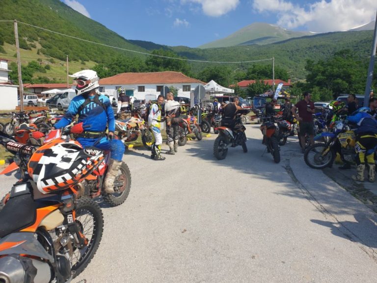 Επιτυχημένη η 1η Enduro βόλτα στις πλαγιές της Καρυάς Ολύμπου