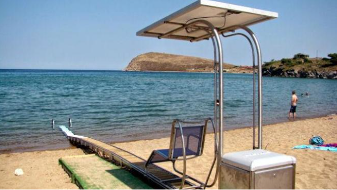 Σύστημα αυτόνομης πρόσβασης Α.με.Α στη θάλασσα στη Λήμνο